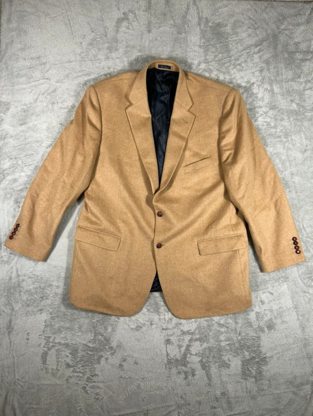 vintage turnbury 100% camel hair blazer size 50L